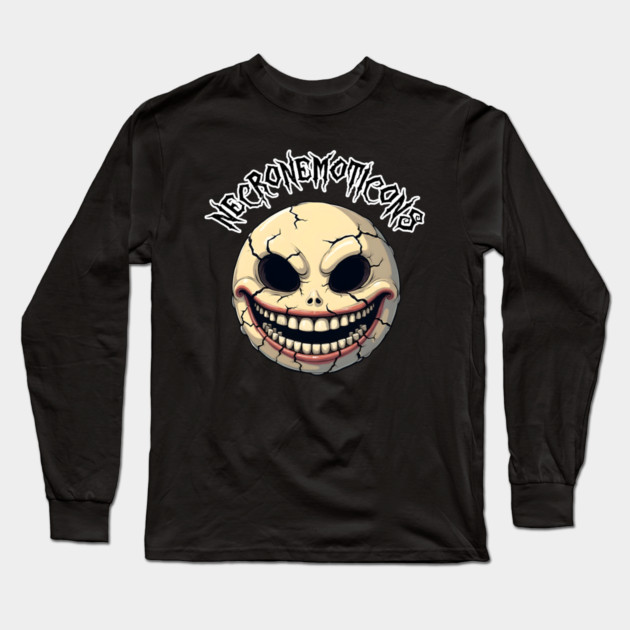 NecroNemoticons 79 Long Sleeve T-Shirt by Grave Digs