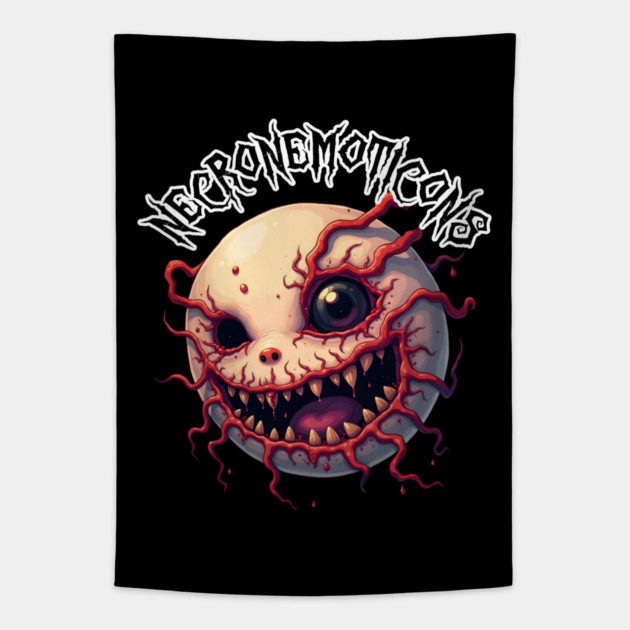 NecroNemoticons 80 Tapestry by Grave Digs