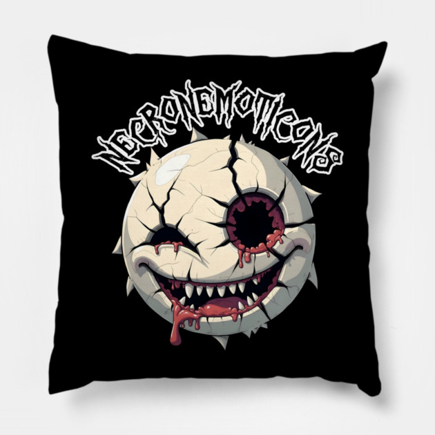 NecroNemoticons 81 Pillow by Grave Digs
