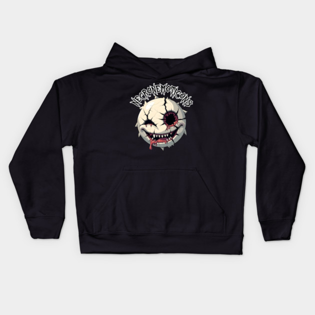 NecroNemoticons 81 Kids Hoodie by Grave Digs