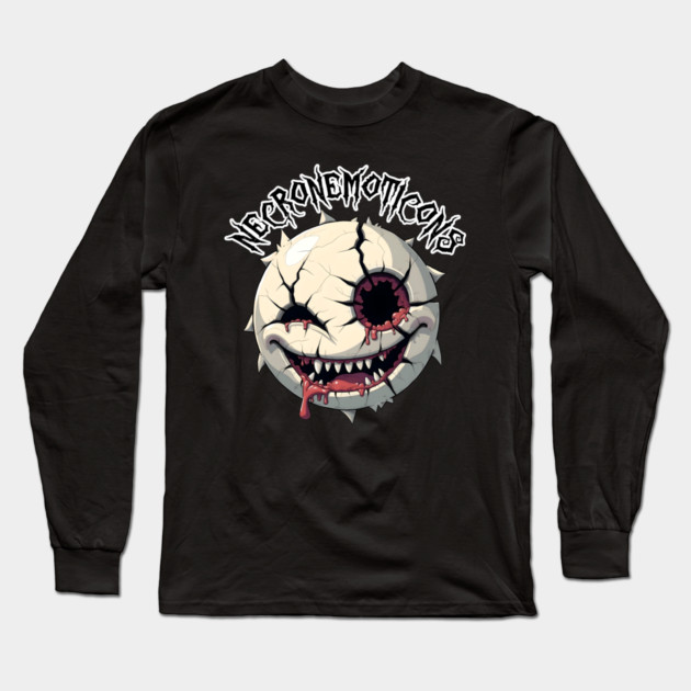 NecroNemoticons 81 Long Sleeve T-Shirt by Grave Digs