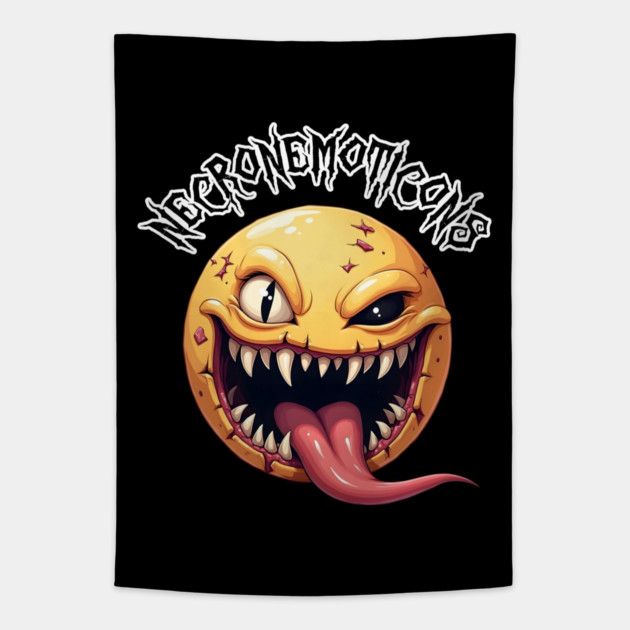 NecroNemoticons 83 Tapestry by Grave Digs
