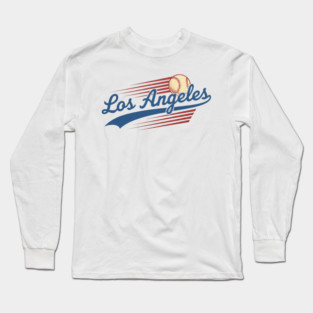Los Angeles Dodgers Baseball Long Sleeve T-Shirt