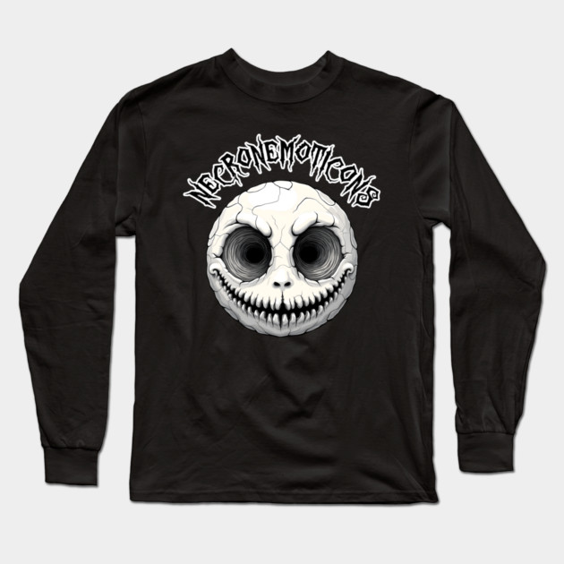 NecroNemoticons 84 Long Sleeve T-Shirt by Grave Digs