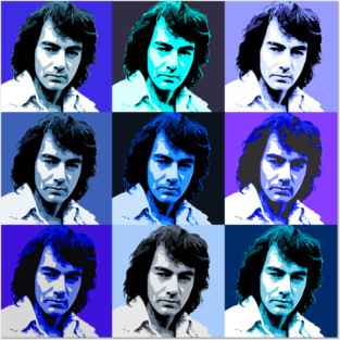 Neil Diamond Sung Blue Posters and Art