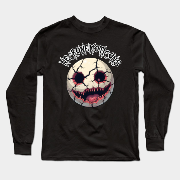 NecroNemoticons 86 Long Sleeve T-Shirt by Grave Digs