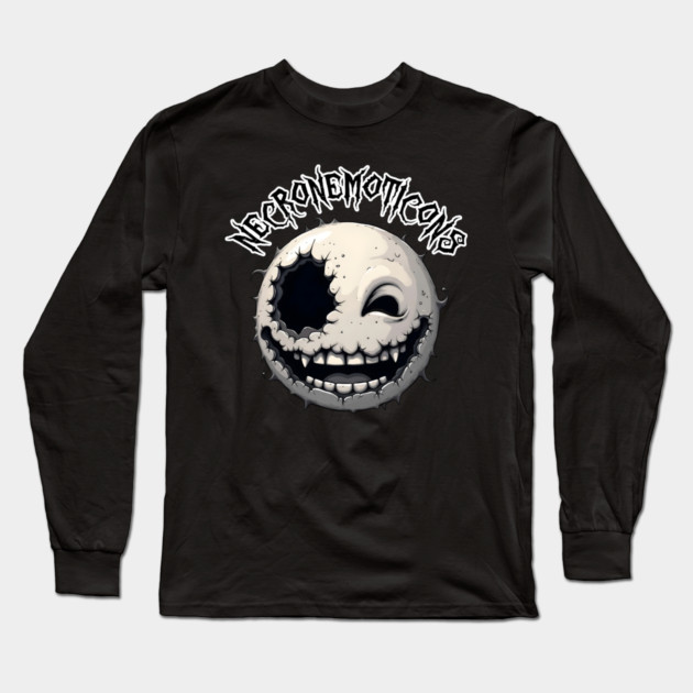 NecroNemoticons 87 Long Sleeve T-Shirt by Grave Digs