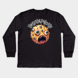 NecroNemoticons 90 Kids Long Sleeve T-Shirt