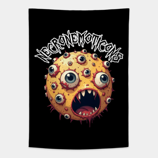 NecroNemoticons 90 Tapestry by Grave Digs