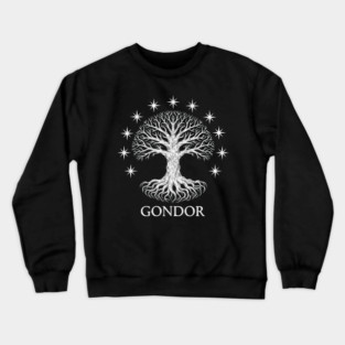 White Tree Of Gondor Crewneck Sweatshirt
