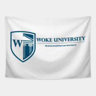 Woke University- Its Totally a thing Tapestry