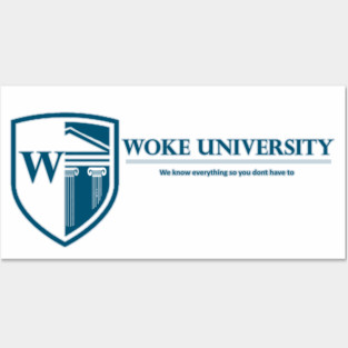 Woke University- Its Totally a thing Posters and Art