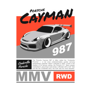 Porsche Cayman 987 T-Shirt