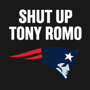 shut up tony romo patriots football Hoodie