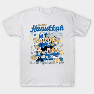 Happy Hanukkah from the Most Magical Place on Earth T-Shirt