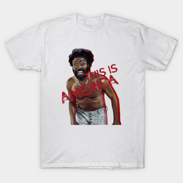 Childish Gambino: This IS America T-Shirt by 51Deesigns