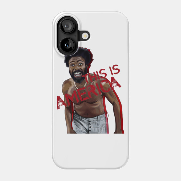 Childish Gambino: This IS America Phone Case by 51Deesigns