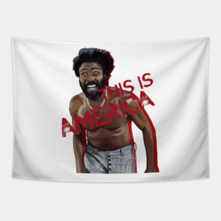 Childish Gambino: This IS America Tapestry