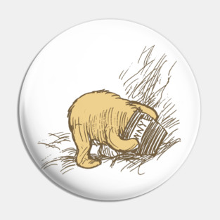 Pooh Head In Honeypot Pin
