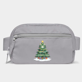 Christmas Tree Cat - Festive Feline Holiday Cheer Bag