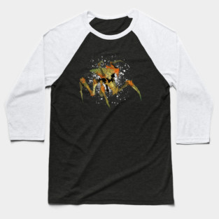 Arachnid Warrior Baseball T-Shirt