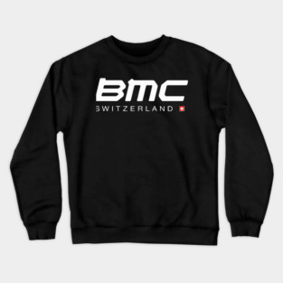Bmcs Switzerland Bikes Bicycle Logo Crewneck Sweatshirt