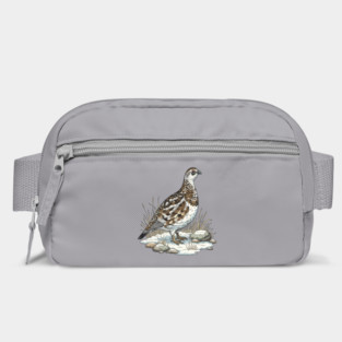 Winter Ptarmigan with Frosted Grasses Bag