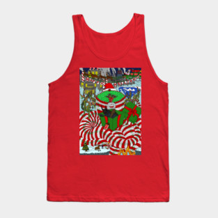 Happy Hellidays Wyrm Tank Top