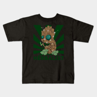 Weed Art - Herbalist Kids T-Shirt