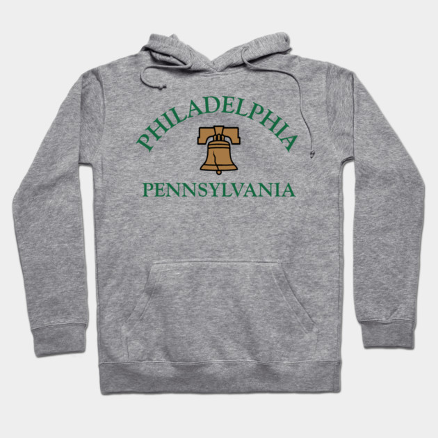 Philadelphia Liberty Bell Pennsylvania Hoodie by DonWillisJrArt