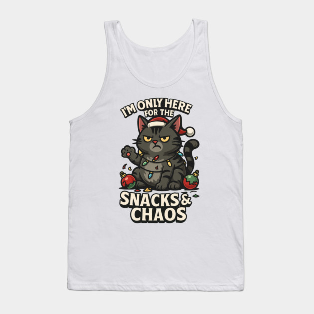 I’m Only Here for the Snacks & Chaos Tank Top by Urbanprint