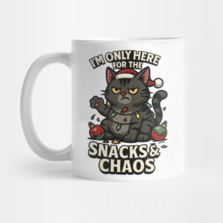 I’m Only Here for the Snacks & Chaos Mug