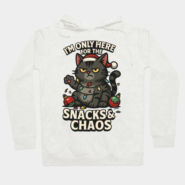 I’m Only Here for the Snacks & Chaos Hoodie by Urbanprint
