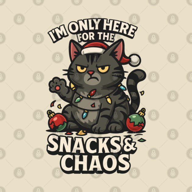 I’m Only Here for the Snacks & Chaos by Urbanprint