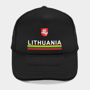 Lithuania Sports Lithuanian Flag Emblem Hat