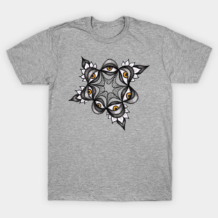 The Watchers - Surreal Eyes Weirdcore Art T-Shirt