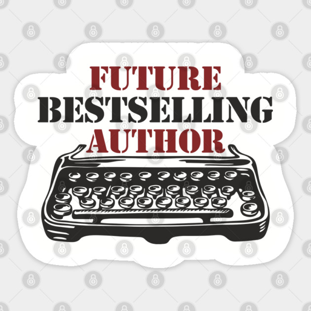 Future Bestselling Author Word Nerd Sticker by Anticorporati