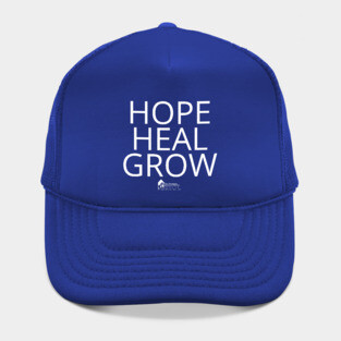 Hope Heal Grow (white) Hat