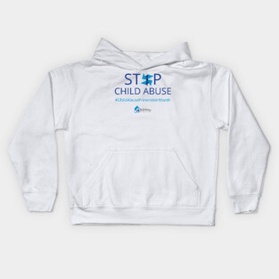 Stop child abuse Kids Hoodie
