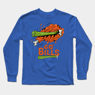 Buffalo Bills Chicken Wing Long Sleeve T-Shirt
