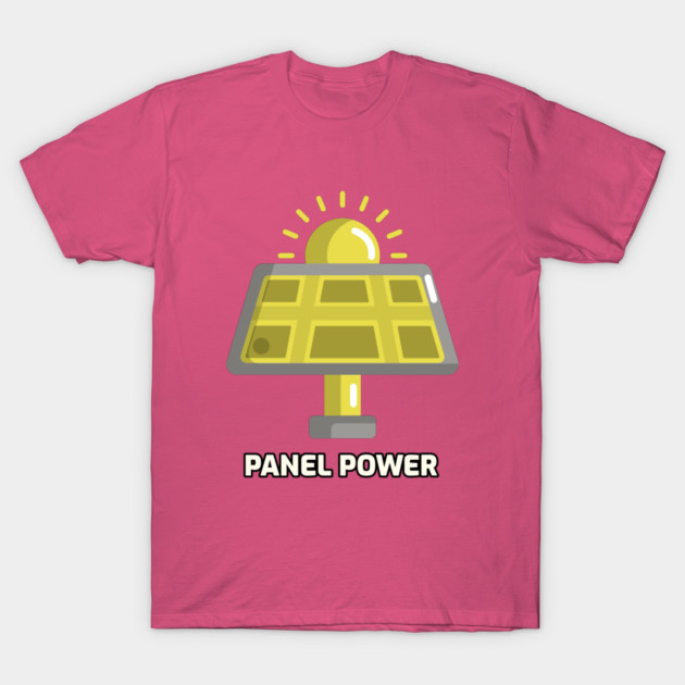 Panel Power Solar Lifestyle T-Shirt by Lamount Tees
