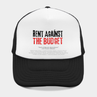 The Budget Rock Metal Band Parody – End of Month Showdown Album Design Hat