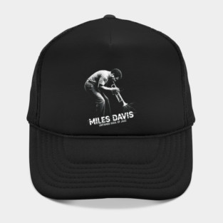 Miles Davis || Vintage Halftone Style || Fan Art Design| Hat