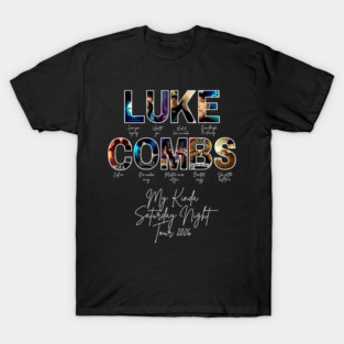 Luke Combs My Kinda Saturday Night Music Tour 2026 T-Shirt