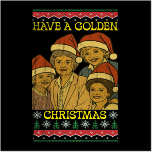 Golden-Girls-Christmas Posters and Art