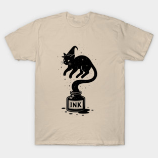 Funny Cat Wizard T-Shirt