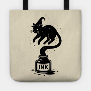 Funny Cat Wizard Tote