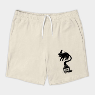 Funny Cat Wizard Shorts