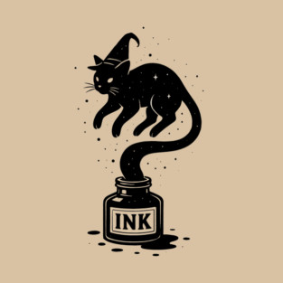 Funny Cat Wizard T-Shirt