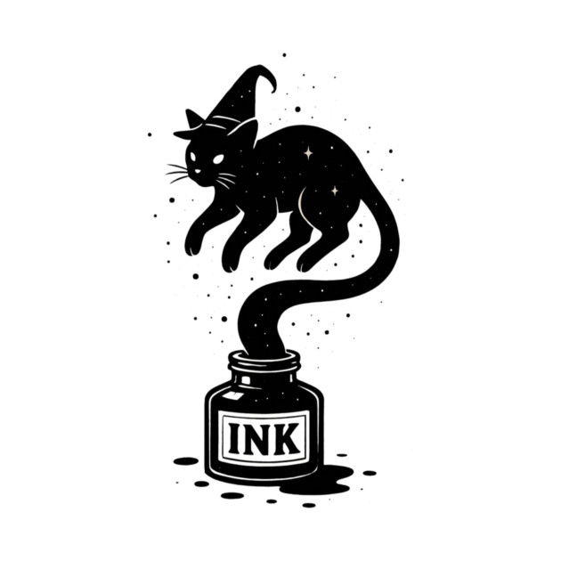 Funny Cat Wizard by The WYLD Tribe